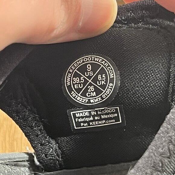 Keen Whisper Women Size 9 Black Sport Strappy Hiking Sandals - Picture 8 of 8